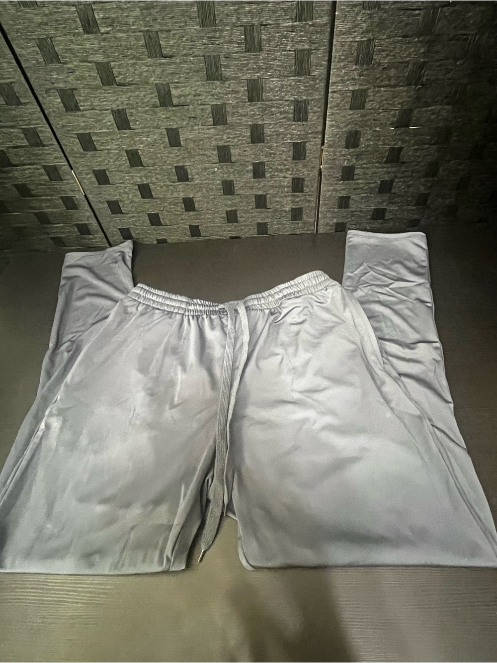 Men's Grey Drawstring Jogger Pants - Casual Lounge Fit